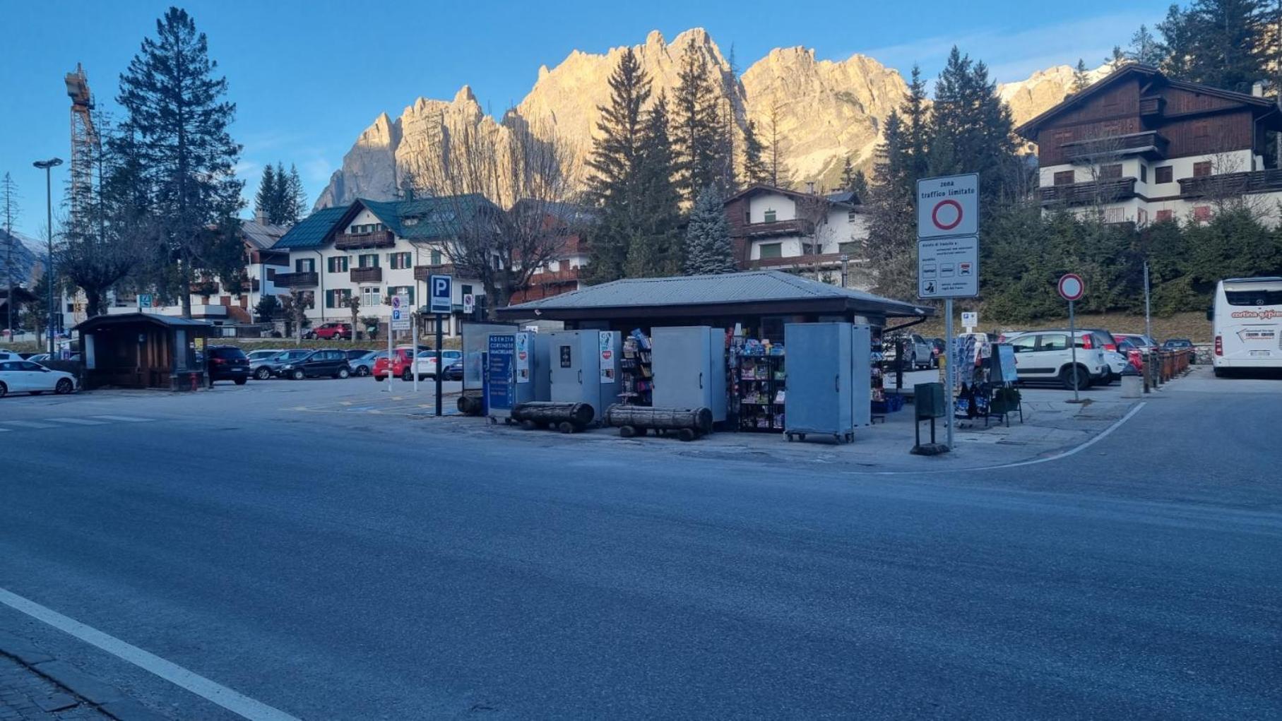 Studio Apartment Ariston In Centro A Cortina Cortina d'Ampezzo Buitenkant foto